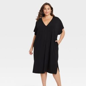 Plus Size Dolman Short Sleeve Dress Sz 4X NWT